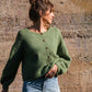 Betty Mohair Cardigan in Shamrock Made to Order