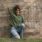 Mildred Mohair Raglan Pullover in Shamrock Made to Order