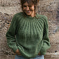 Mildred Mohair Raglan Pullover in Shamrock Made to Order