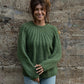 Mildred Mohair Raglan Pullover in Shamrock Made to Order