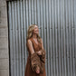 Marcy Midi Dress in Terracotta Cotton