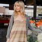 Alpaca Robbi Cardigan Sweater in Grey Made to Order