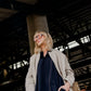Portuguese Wool Pieper Coat in Neutral Mix-Match Herringbone Made to Order
