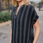 Paula Handwoven Cotton Tunic Dress in Dark Green Made to Order