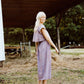 Claudia Mauve Paint Print Made to Order Set and Dress