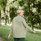 Portuguese Wool Pieper in Sage and Mustard Check Made to Order