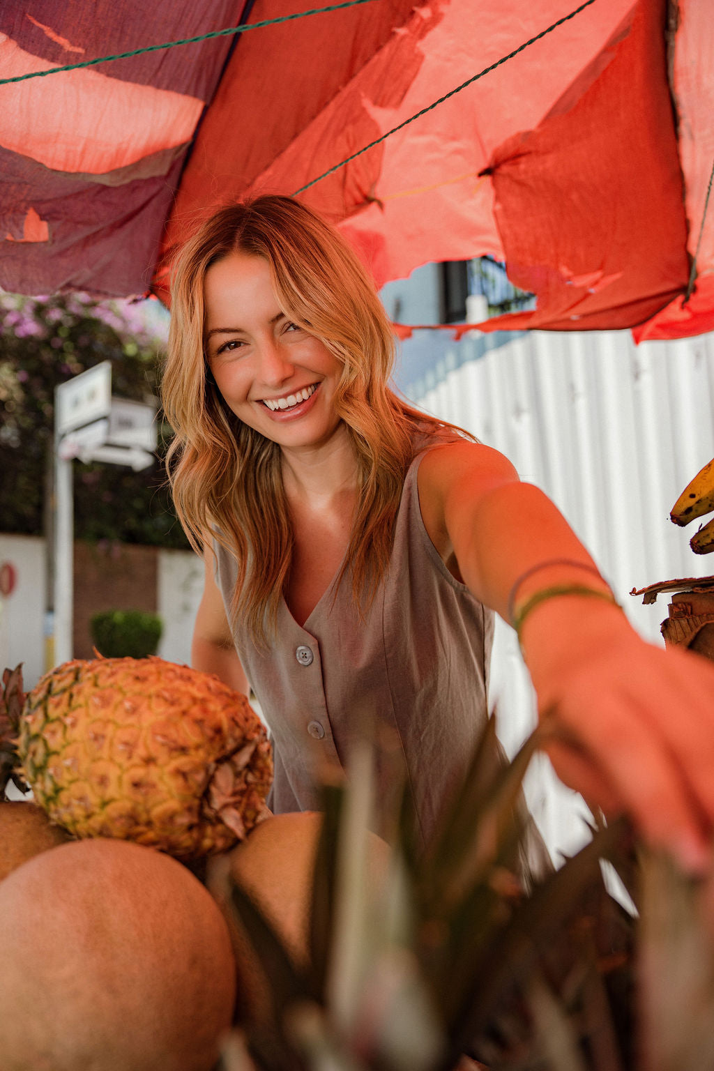 Marcy Mini Dress in Sage Linen