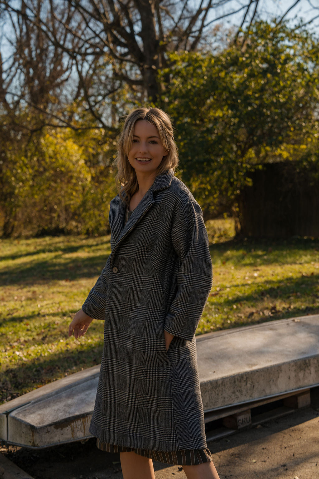 Portuguese Wool Emilia Long Coat - Pre-Order 1/30