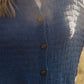 Hazel Cotton Cardigan in Periwinkle
