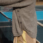 Baby Alpaca Shannon Pullover in Grey Made to Order