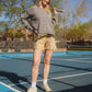 Baby Alpaca Shannon Pullover in Grey Made to Order