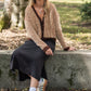 Finn V-Neck Wool Cardigan Made to Order