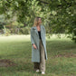 Portuguese Wool Polly Coat in Vintage Cream Made to Order
