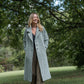 Portuguese Wool Polly Coat in Vintage Cream Made to Order
