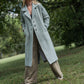Portuguese Wool Polly Coat in Vintage Cream Made to Order