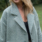 Portuguese Wool Polly Coat in Vintage Cream Made to Order