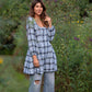 Tilly Dress in Picnic Plaid Linen Made to Order