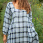 Tilly Dress in Picnic Plaid Linen Made to Order