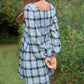 Tilly Dress in Picnic Plaid Linen Made to Order