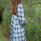 Tilly Dress in Picnic Plaid Linen Made to Order