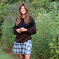 Tilly Dress in Picnic Plaid Linen Made to Order
