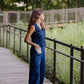 Pants Set in Navy Twill