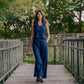Pants Set in Navy Twill