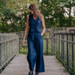 Pants Set in Navy Twill