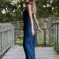 Pants Set in Navy Twill