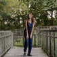 Pants Set in Navy Twill