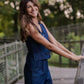 Pants Set in Navy Twill