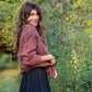 Handwoven Cotton Skirt Set Black Made to Order