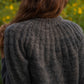 Mildred Mohair Raglan Pullover in Steel or Black Made to Order