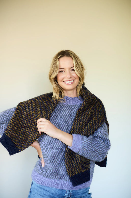 Midge Wool Pullover in Several Color Options Made to Order