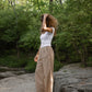 Katie Handwoven Cotton Pants Yellow Gingham Made to Order