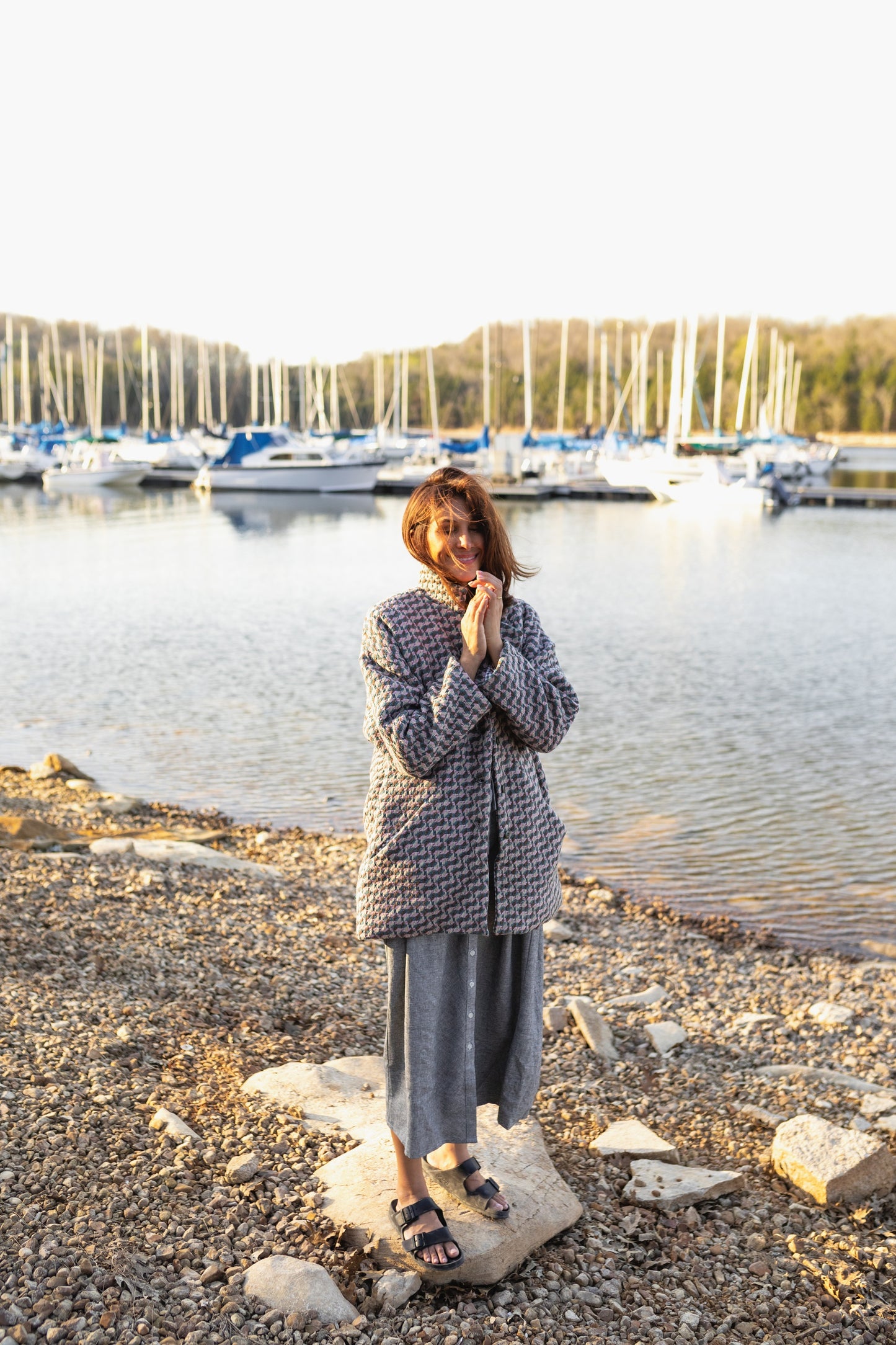 Portuguese Wool Pam Coat Made to Order
