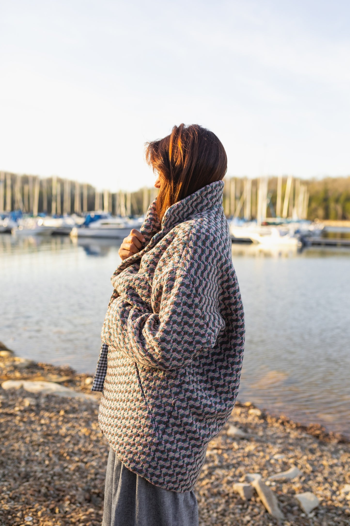 Portuguese Wool Pam Coat Made to Order