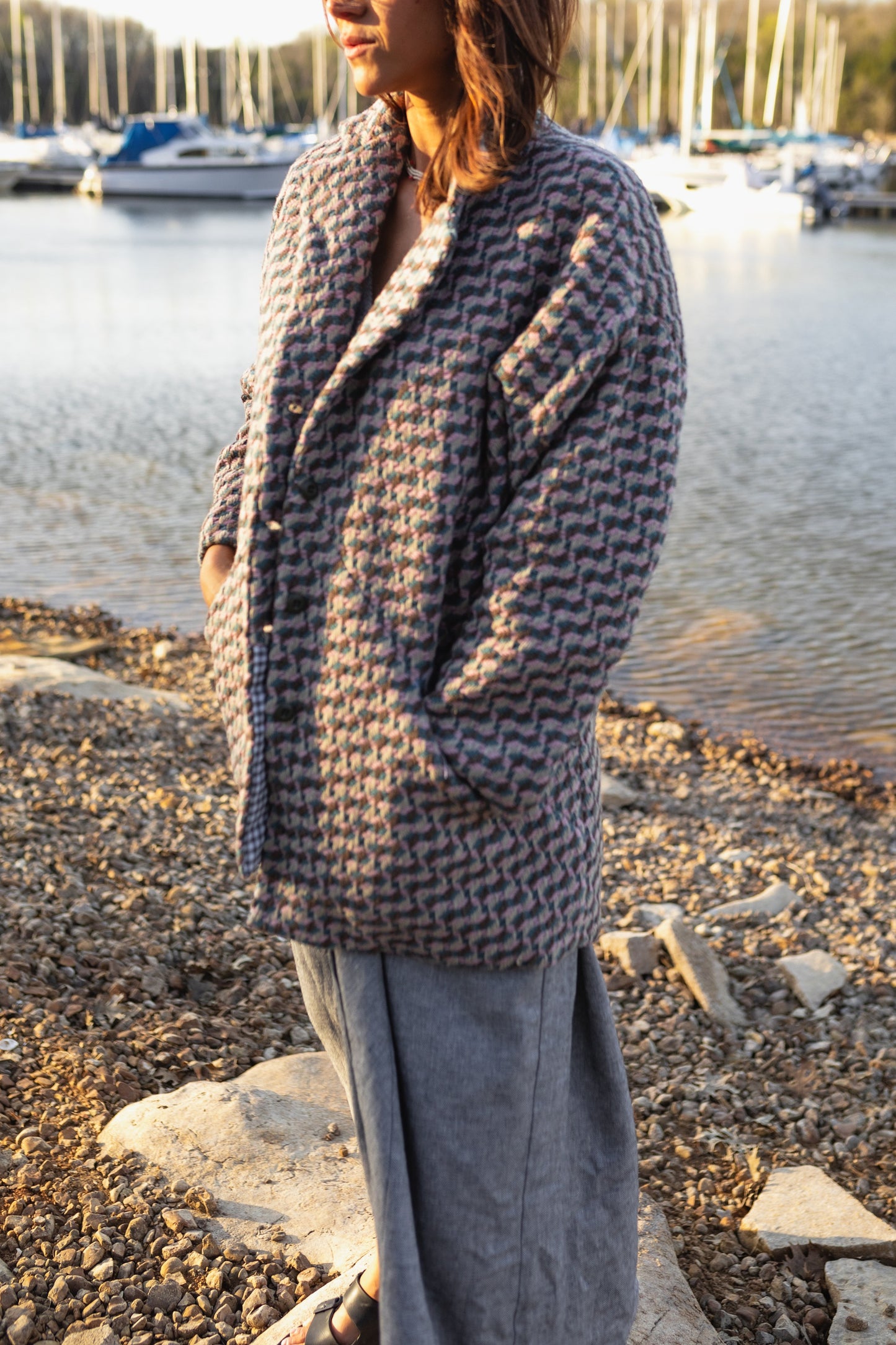 Portuguese Wool Pam Coat Made to Order