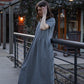Eloise Handwoven Cotton Dress in Black and White Gingham - L Left