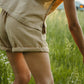 Katie Handwoven Cotton Pants Yellow Gingham Made to Order