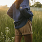 Katie Handwoven Cotton Pants Yellow Gingham Made to Order