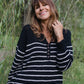 Aiden Classic Breton Style Henley Made to Order