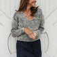 Finn V-Neck Wool Sweater Made to Order