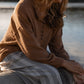Katie Handwoven Cotton Set in Grey and White Stripe - S, M and L Left