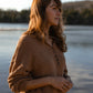 Katie Handwoven Cotton Set in Grey and White Stripe - S, M and L Left
