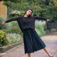 Baby Alpaca Pullover Sweater in Brown