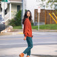 Baby Alpaca Pullover Sweater in Brown