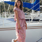 Claudia Mauve Paint Print Made to Order Set and Dress