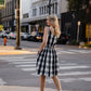 Katarina Handwoven Cotton Dress - M and L Left