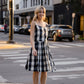 Katarina Handwoven Cotton Dress - M and L Left